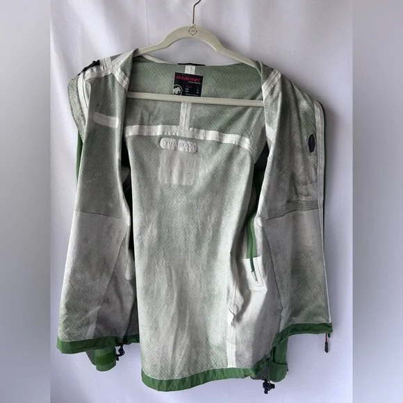 Mammut Alpine Green rain jacket - Picture 7 of 10